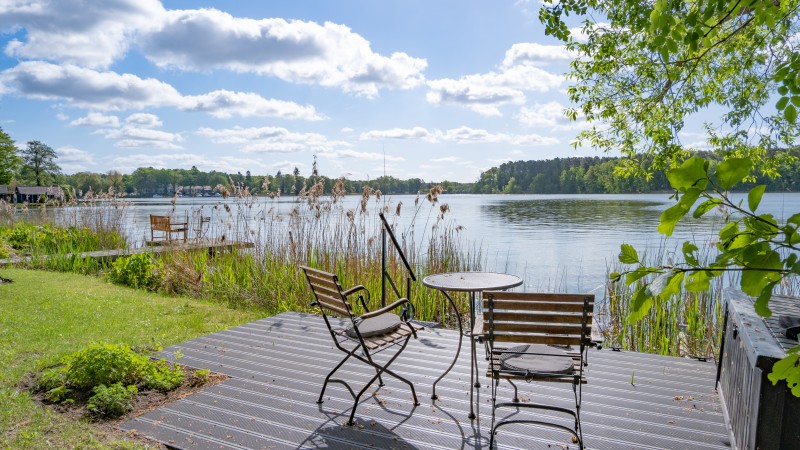 Terrasse am See